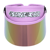 SAINT CHIC Hats PURPLE FLAME PAPARAZZI VISOR™ 2.0 Sun Hat